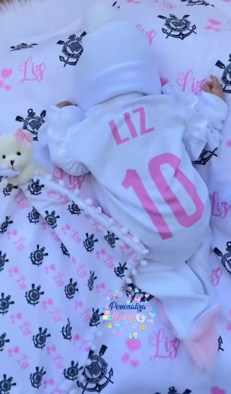 Kit Saída Maternidade Corinthians – Personalizado