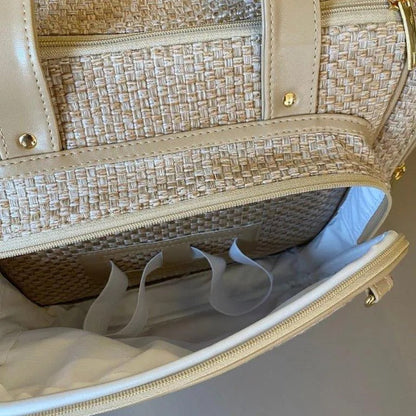 Kit Baby 5 Personalizado - Palha Ouro | Borboleta - Inclui Bolsa Personalizável