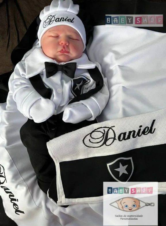 Kit Saída Maternidade Botafogo – Personalizado